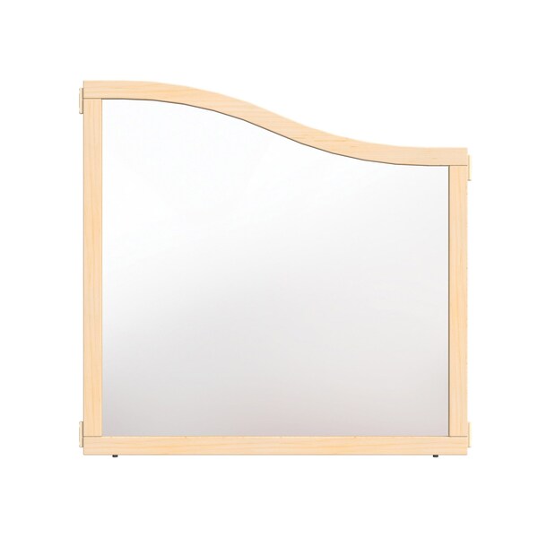 Jonti-Craft KYDZ Suite Cascade Panel, E To A-height, 36 in. Wide, Mirror 1521JCAMR - main